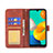 Leather Case Stands Flip Cover Holder B08F for Samsung Galaxy M32 4G