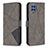 Leather Case Stands Flip Cover Holder B08F for Samsung Galaxy M32 4G Gray