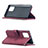 Leather Case Stands Flip Cover Holder B08F for Samsung Galaxy M80S