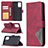 Leather Case Stands Flip Cover Holder B08F for Samsung Galaxy Note 20 5G