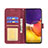 Leather Case Stands Flip Cover Holder B08F for Samsung Galaxy Quantum2 5G