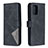 Leather Case Stands Flip Cover Holder B08F for Samsung Galaxy S10 Lite Black