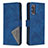 Leather Case Stands Flip Cover Holder B08F for Samsung Galaxy S20 5G Blue