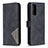 Leather Case Stands Flip Cover Holder B08F for Samsung Galaxy S20 FE 4G Black