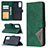 Leather Case Stands Flip Cover Holder B08F for Samsung Galaxy S20 Lite 5G