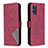 Leather Case Stands Flip Cover Holder B08F for Samsung Galaxy S20 Plus Red