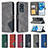 Leather Case Stands Flip Cover Holder B08F for Samsung Galaxy S20 Ultra 5G