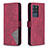 Leather Case Stands Flip Cover Holder B08F for Samsung Galaxy S20 Ultra 5G Red