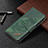 Leather Case Stands Flip Cover Holder B08F for Samsung Galaxy S21 FE 5G