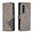 Leather Case Stands Flip Cover Holder B08F for Samsung Galaxy Z Fold4 5G