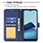 Leather Case Stands Flip Cover Holder B08F for Vivo Y20T