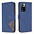 Leather Case Stands Flip Cover Holder B08F for Xiaomi Mi 11i 5G (2022) Blue