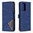 Leather Case Stands Flip Cover Holder B08F for Xiaomi Mi 11T Pro 5G Blue