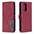 Leather Case Stands Flip Cover Holder B08F for Xiaomi Mi 11T Pro 5G Red