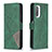 Leather Case Stands Flip Cover Holder B08F for Xiaomi Mi 11X 5G Green