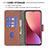 Leather Case Stands Flip Cover Holder B08F for Xiaomi Mi 12X 5G