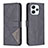 Leather Case Stands Flip Cover Holder B08F for Xiaomi Redmi 12 4G