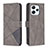 Leather Case Stands Flip Cover Holder B08F for Xiaomi Redmi 12 4G