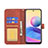 Leather Case Stands Flip Cover Holder B08F for Xiaomi Redmi Note 10 5G