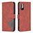 Leather Case Stands Flip Cover Holder B08F for Xiaomi Redmi Note 10 5G