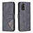 Leather Case Stands Flip Cover Holder B08F for Xiaomi Redmi Note 11 4G (2022)