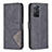 Leather Case Stands Flip Cover Holder B08F for Xiaomi Redmi Note 11 Pro 4G