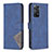Leather Case Stands Flip Cover Holder B08F for Xiaomi Redmi Note 11 Pro 5G Blue