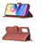 Leather Case Stands Flip Cover Holder B08F for Xiaomi Redmi Note 11 SE 5G