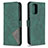 Leather Case Stands Flip Cover Holder B08F for Xiaomi Redmi Note 11 SE India 4G