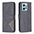 Leather Case Stands Flip Cover Holder B08F for Xiaomi Redmi Note 12 4G