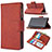 Leather Case Stands Flip Cover Holder B09F for Samsung Galaxy Note 20 5G