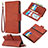 Leather Case Stands Flip Cover Holder B09F for Samsung Galaxy S20 5G