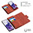 Leather Case Stands Flip Cover Holder B09F for Samsung Galaxy S20 5G