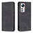 Leather Case Stands Flip Cover Holder B09F for Xiaomi Mi 12S 5G Black