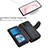 Leather Case Stands Flip Cover Holder B10F for Samsung Galaxy A81