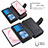 Leather Case Stands Flip Cover Holder B10F for Samsung Galaxy M60s