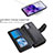 Leather Case Stands Flip Cover Holder B10F for Samsung Galaxy S20 Plus 5G