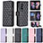 Leather Case Stands Flip Cover Holder B10F for Samsung Galaxy Z Fold3 5G