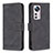 Leather Case Stands Flip Cover Holder B10F for Xiaomi Mi 12 5G Black