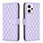 Leather Case Stands Flip Cover Holder B11F for Motorola Moto G23 Purple