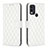 Leather Case Stands Flip Cover Holder B11F for Nokia C22 White