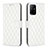 Leather Case Stands Flip Cover Holder B11F for Oppo A94 5G White