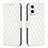 Leather Case Stands Flip Cover Holder B11F for Oppo F21s Pro 5G White