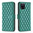 Leather Case Stands Flip Cover Holder B11F for Oppo Find X5 5G Green