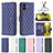 Leather Case Stands Flip Cover Holder B11F for Samsung Galaxy A04 4G