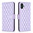 Leather Case Stands Flip Cover Holder B11F for Samsung Galaxy A04E Purple