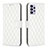 Leather Case Stands Flip Cover Holder B11F for Samsung Galaxy A72 4G White