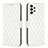 Leather Case Stands Flip Cover Holder B11F for Samsung Galaxy A73 5G White