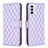 Leather Case Stands Flip Cover Holder B11F for Samsung Galaxy F23 5G Purple