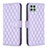 Leather Case Stands Flip Cover Holder B11F for Samsung Galaxy F42 5G Purple